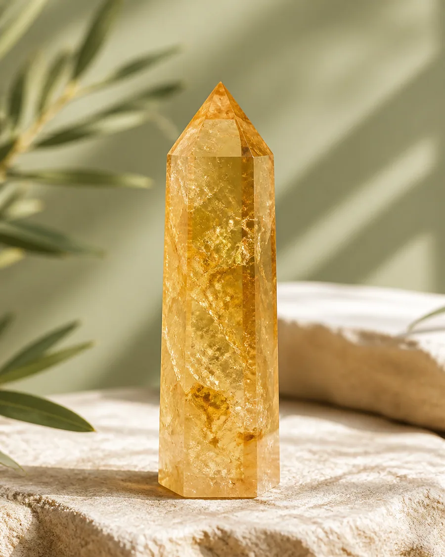 Golden Hour Citrine Point